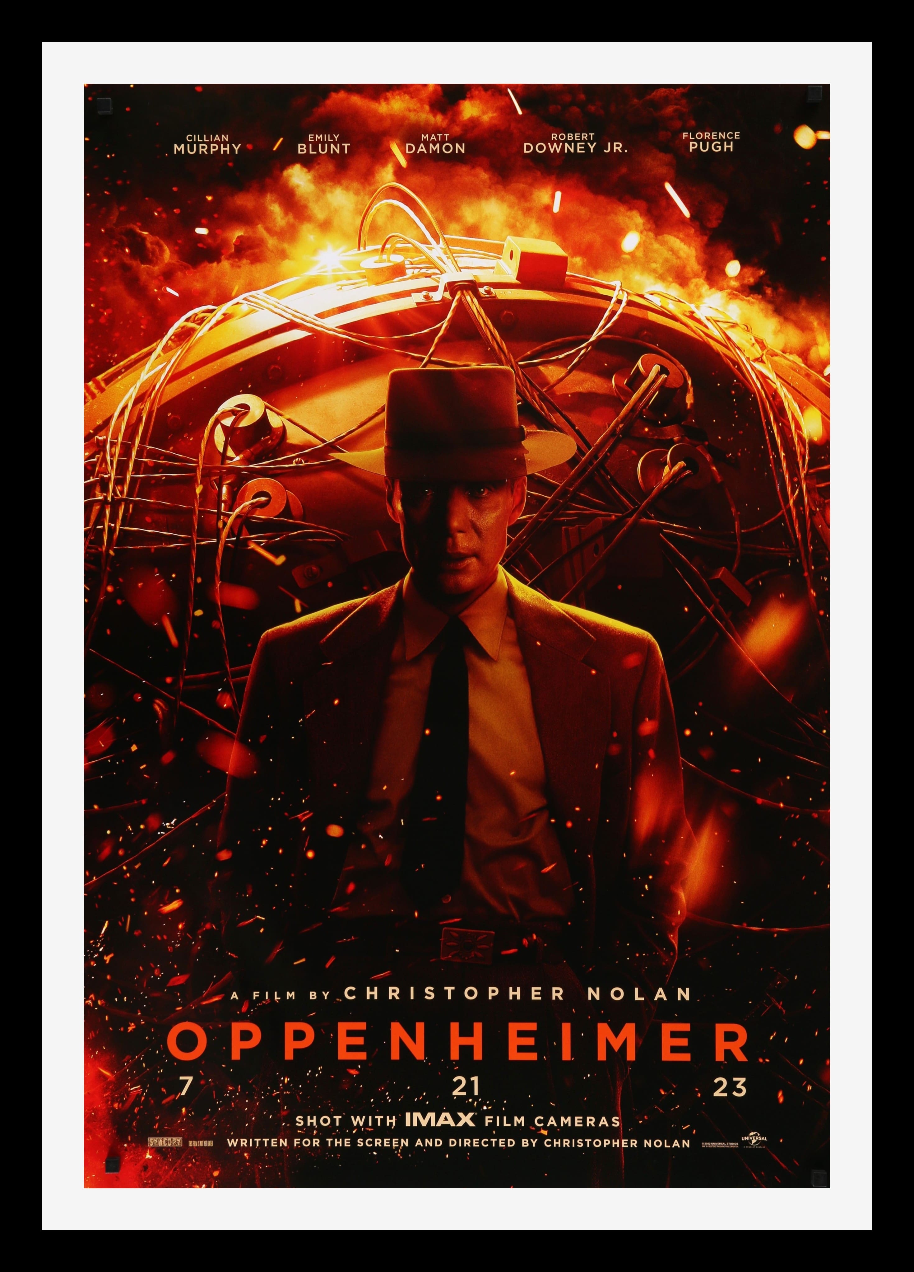 Oppenheimer Original Movie Poster Famous Movie Posters Oppenheimer Original Movie Poster Famous Movie Posters