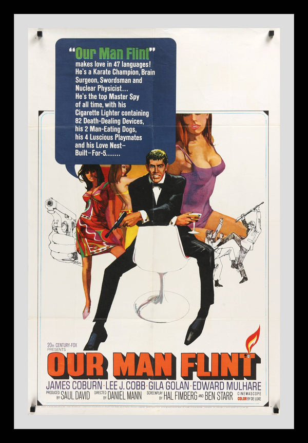 Our Man Flint Original Movie Poster