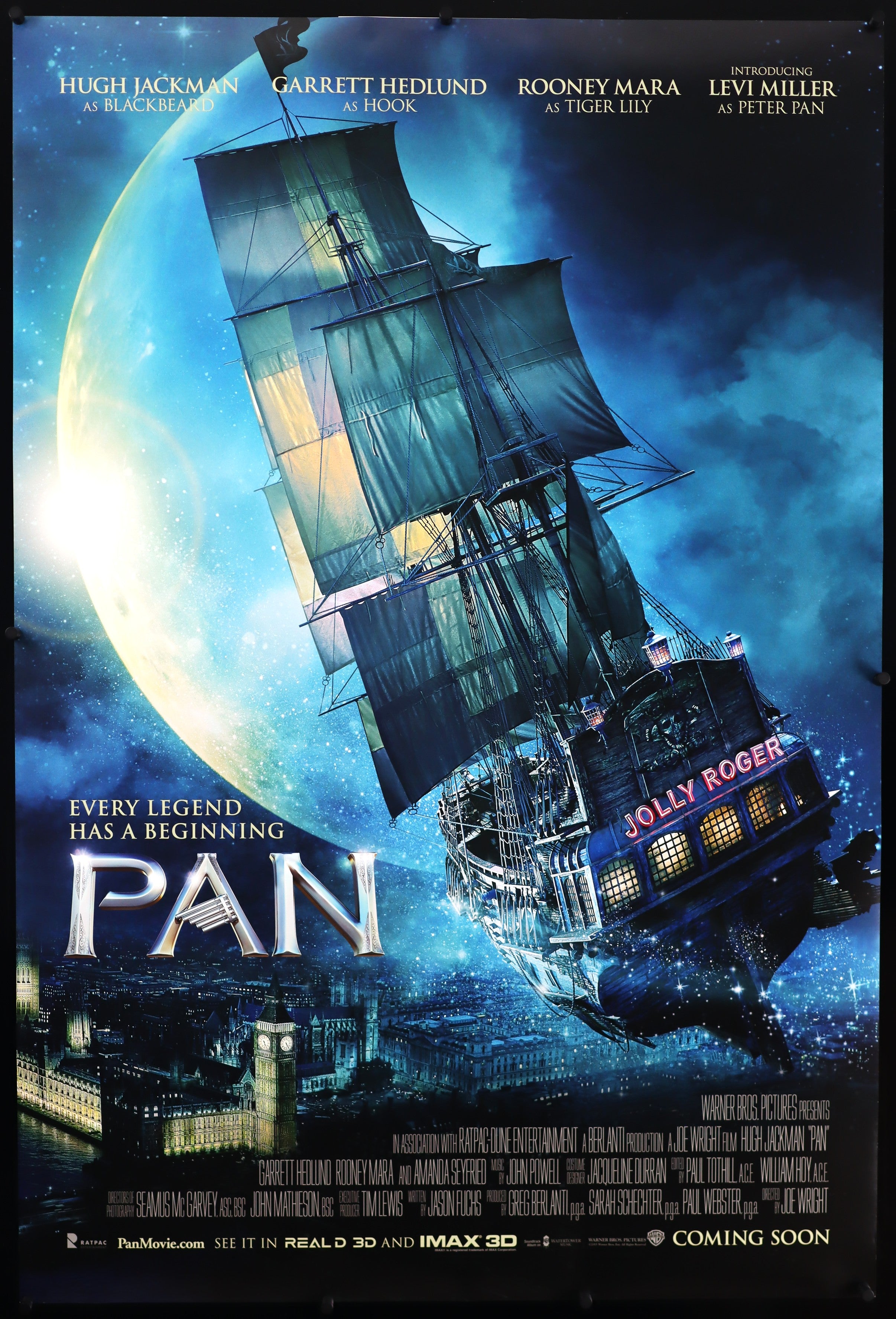 Pan Original Movie Poster - Famous Movie Posters