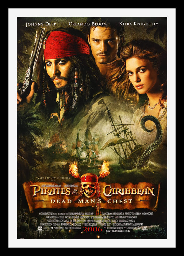 Pirates of the Caribbean - Dead Man's Chest Original Movie Poster