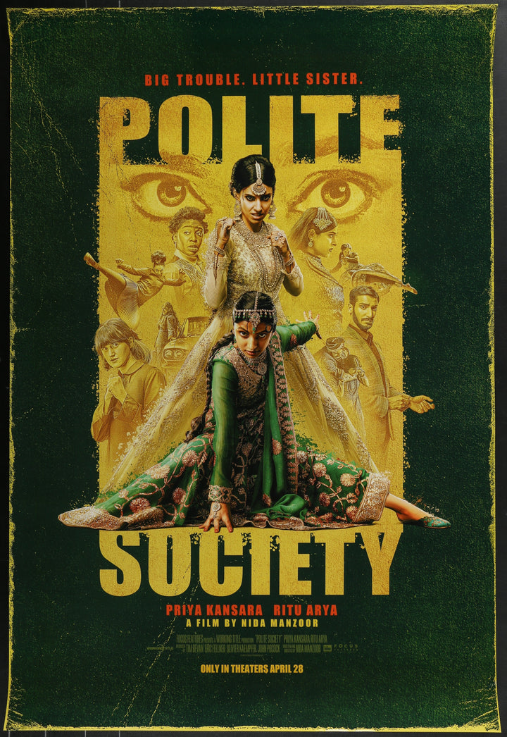 Polite Society Original Movie Poster