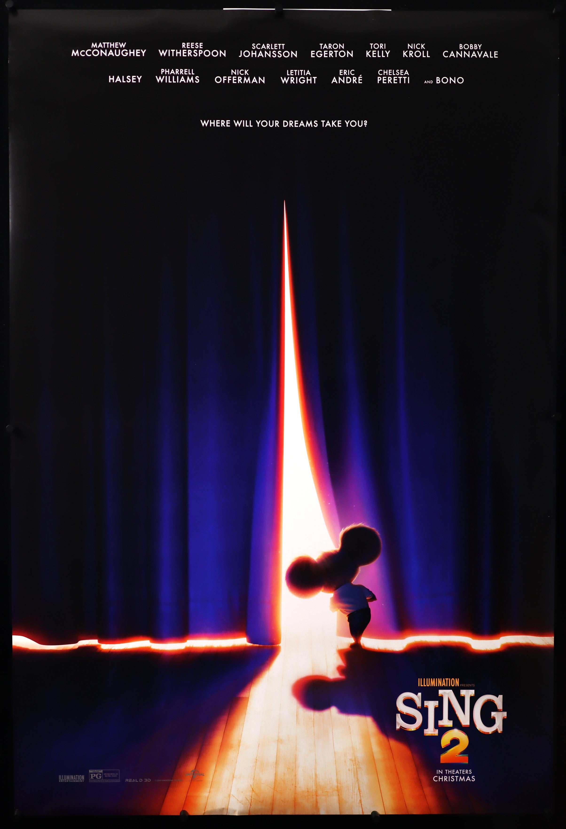 Sing 2 Original Movie Poster Famous Movie Posters