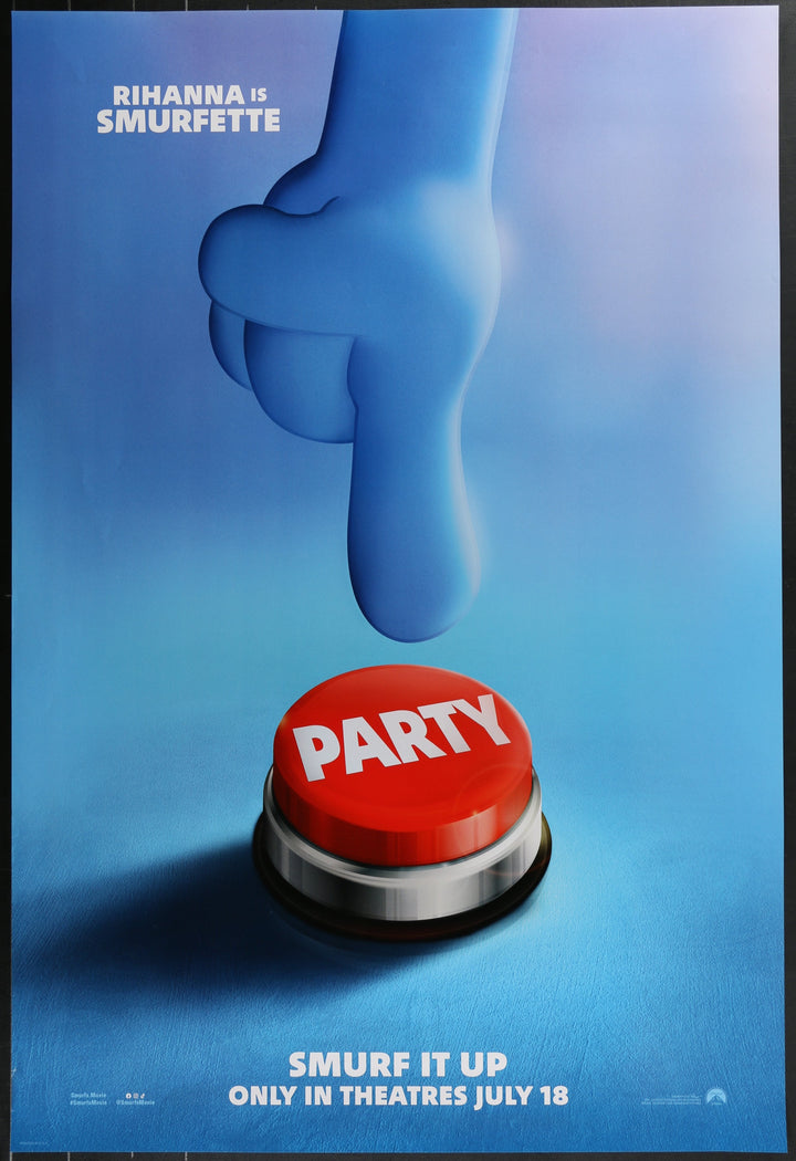 Smurfs Original Movie Poster