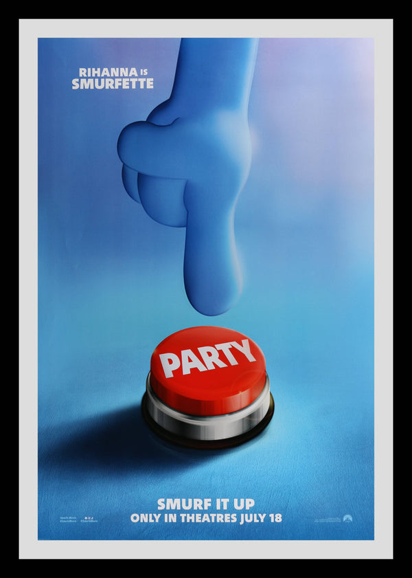 Smurfs Original Movie Poster