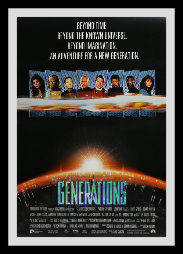Star Trek Generations Original Movie Poster
