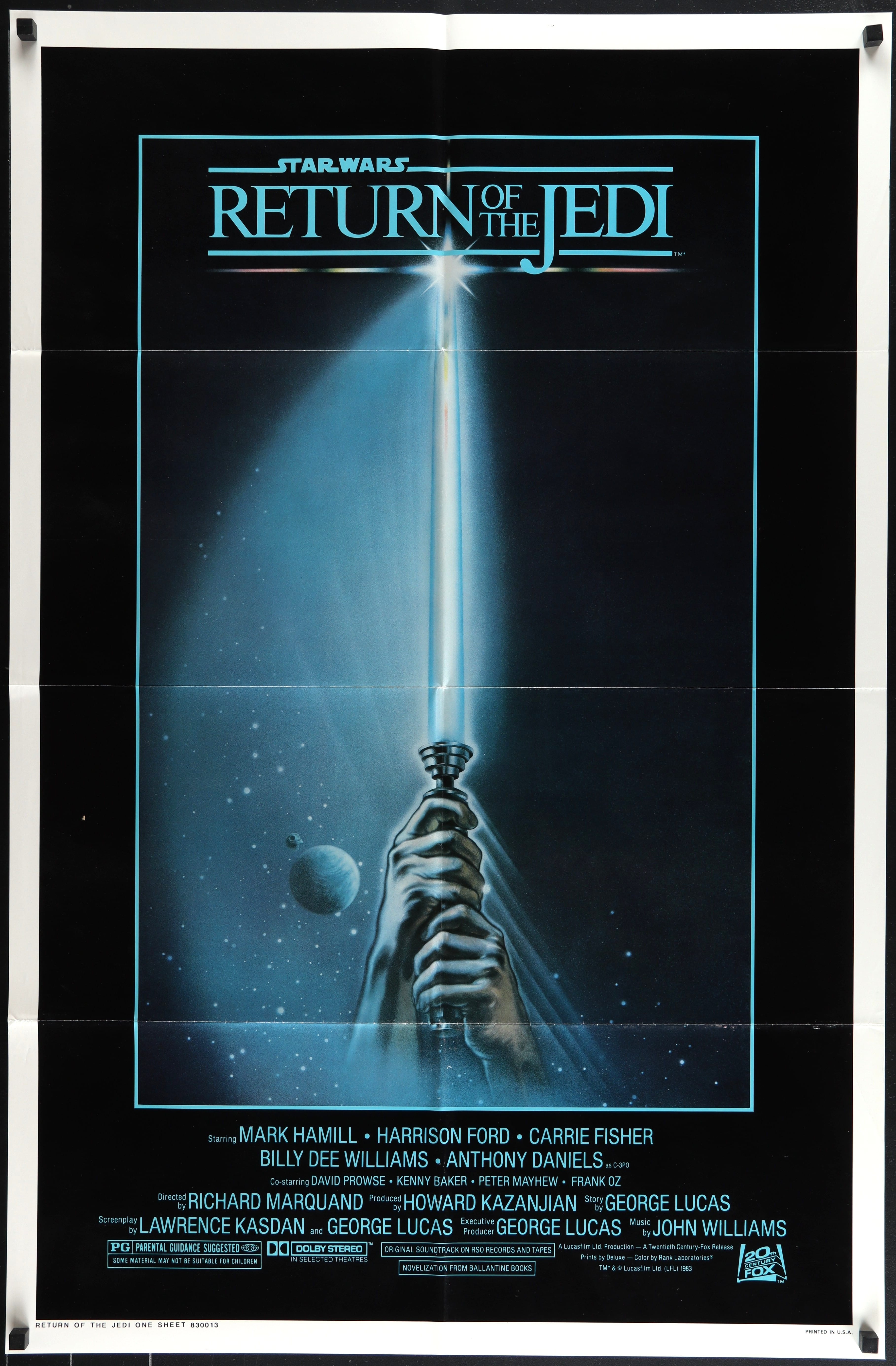 Star Wars Return of the Jedi Original Movie Poster - Famous Movie Posters