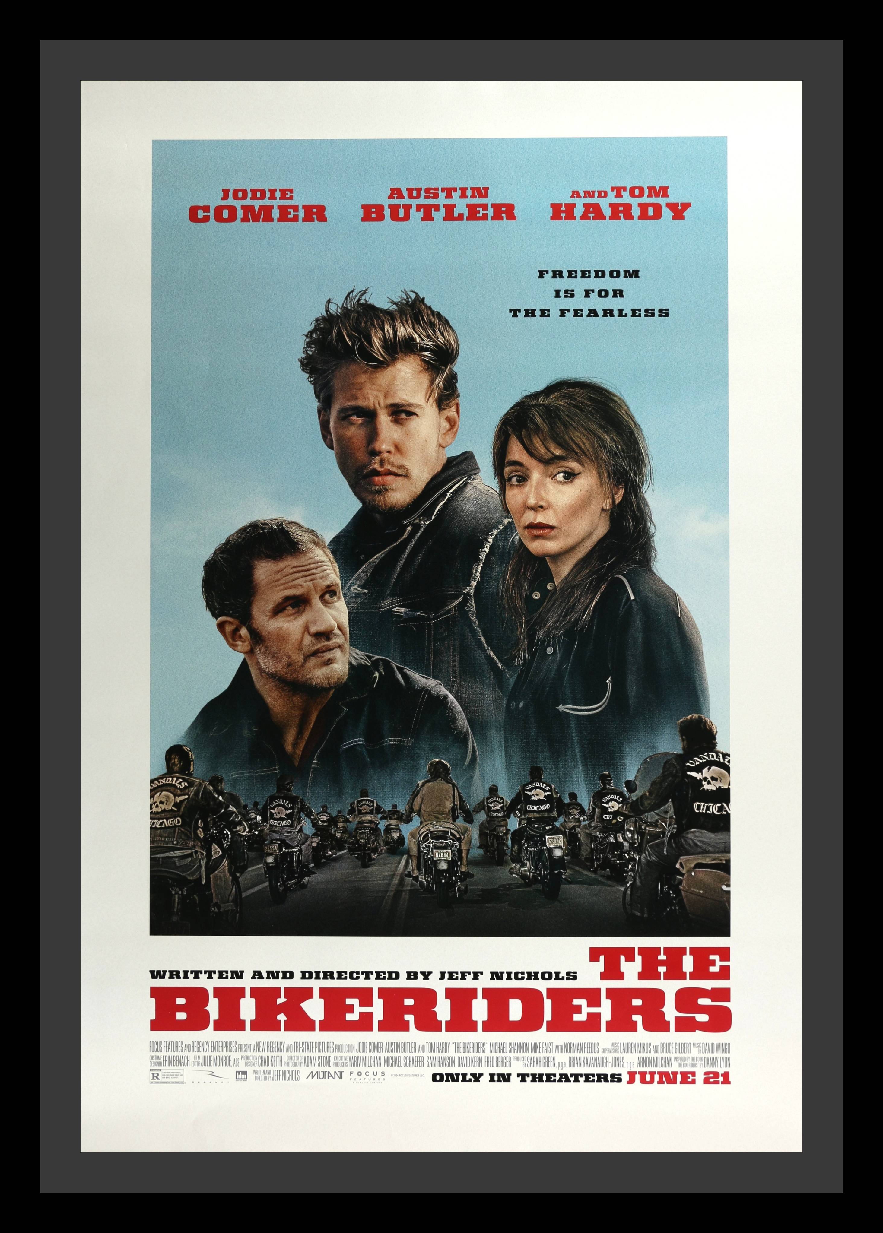 Back Riders Film The Bikeriders Original Movie Poster - Famous Movie Posters