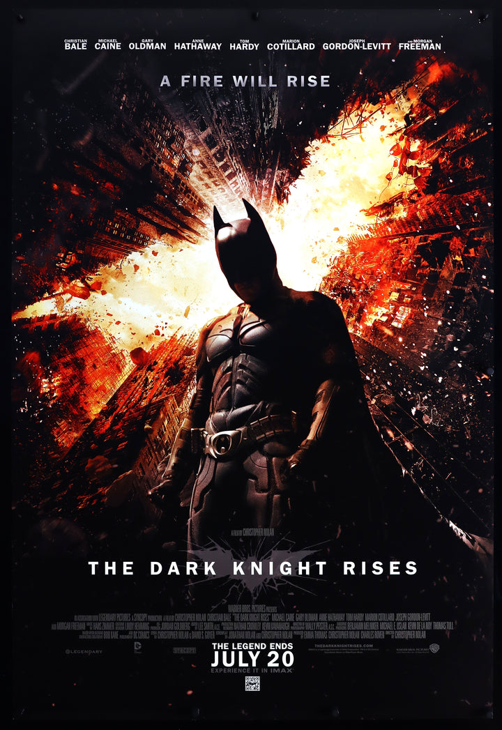 The Dark Knight Rises Original Movie Poster