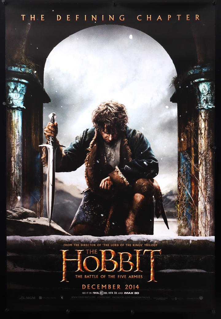 The Hobbit The Battle of the Five Armies Original Movie Poster