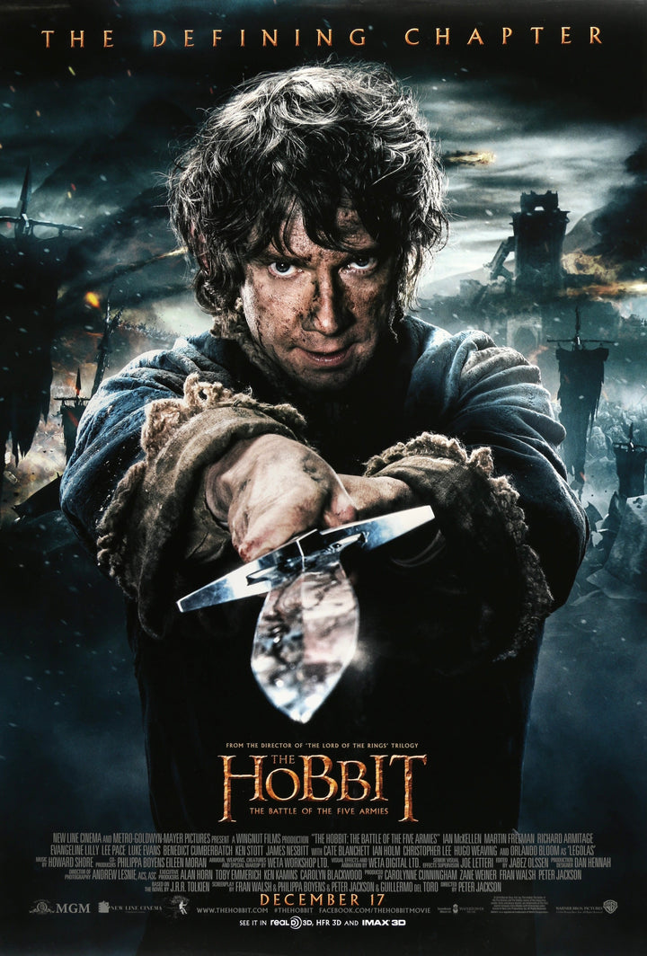 The Hobbit: The Battle of the Five Armies (Style B) Original Movie Poster