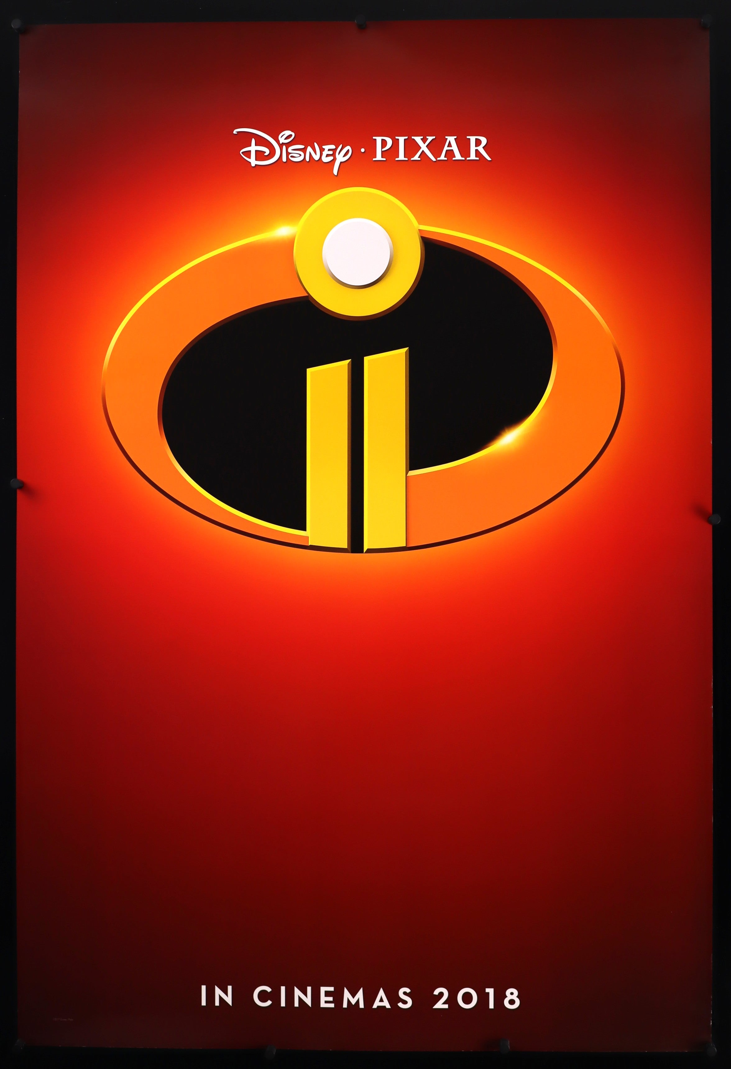 Incredibles 2 Original Movie Poster Famous Movie Posters