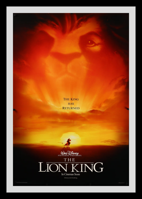 The Lion King Original Movie Poster