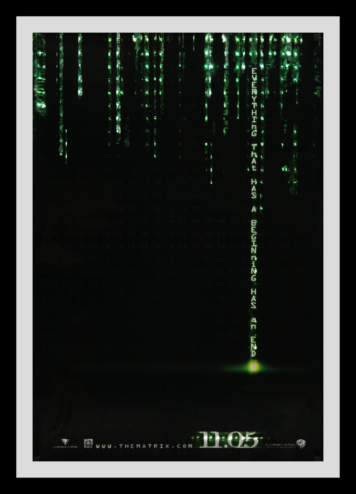 The Matrix Revolutions Style B Original Movie Poster
