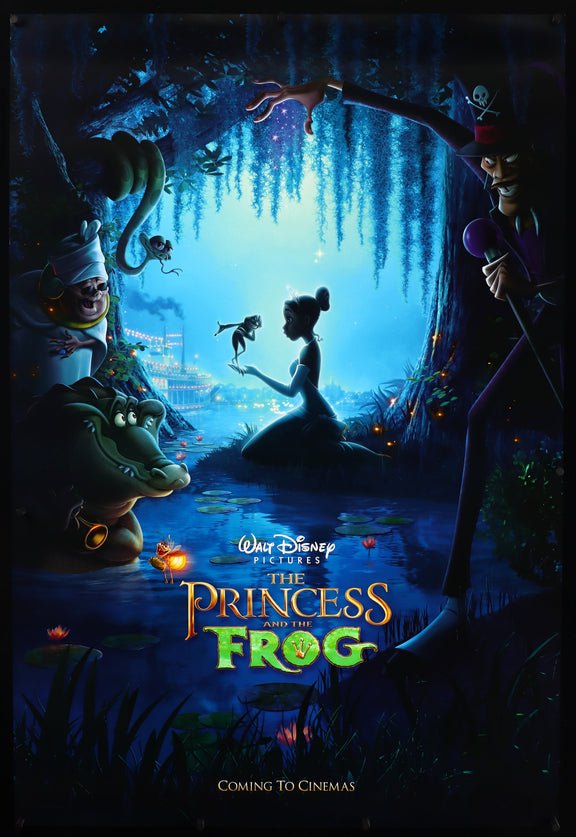 The Princess and the Frog Original Movie Poster Famous Movie
