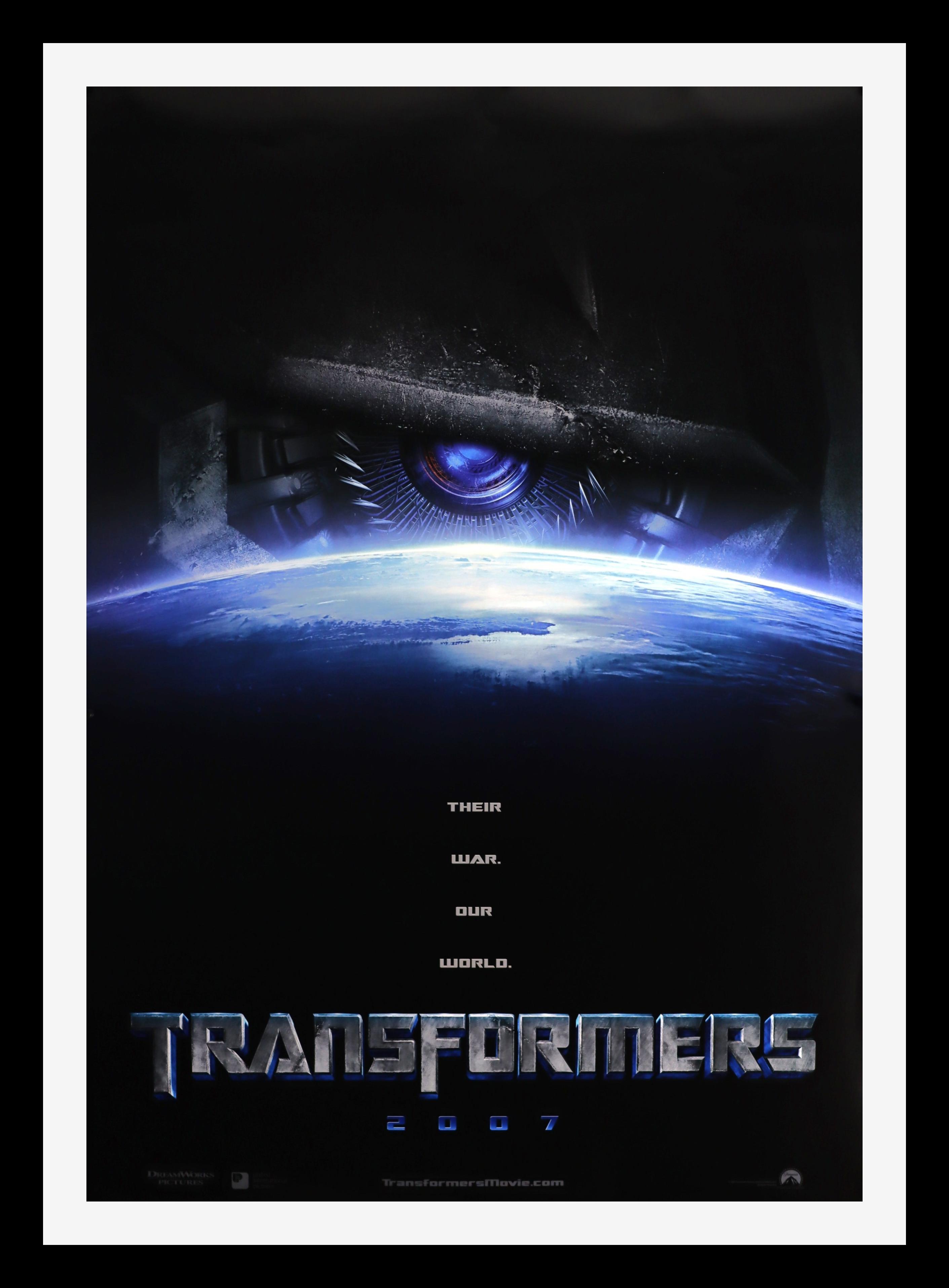 Transforms Posters Transformers Original Movie Poster - Famous Movie Posters