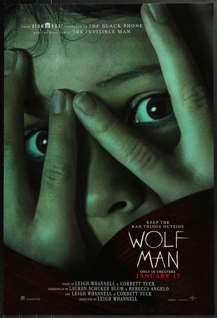 Wolf Man Original Movie Poster