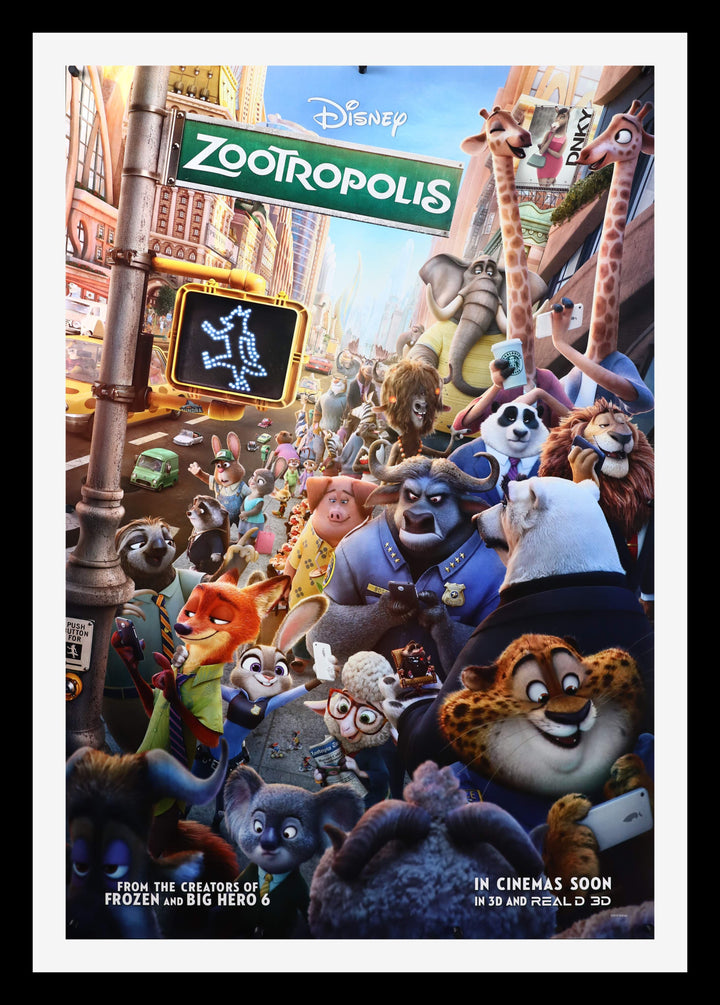 Zootopia Original Movie Poster