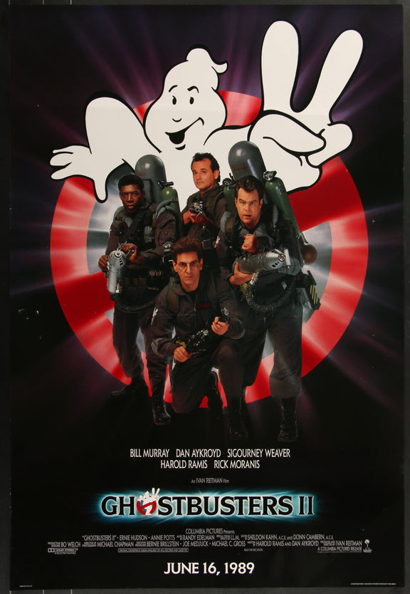 Ghostbusters 2 Original Movie Poster - Famous Movie Posters