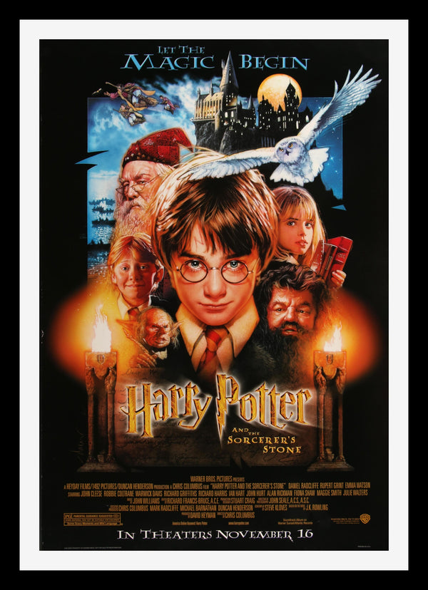 Harry Potter and the Sorcerer's Stone Original Movie Poster