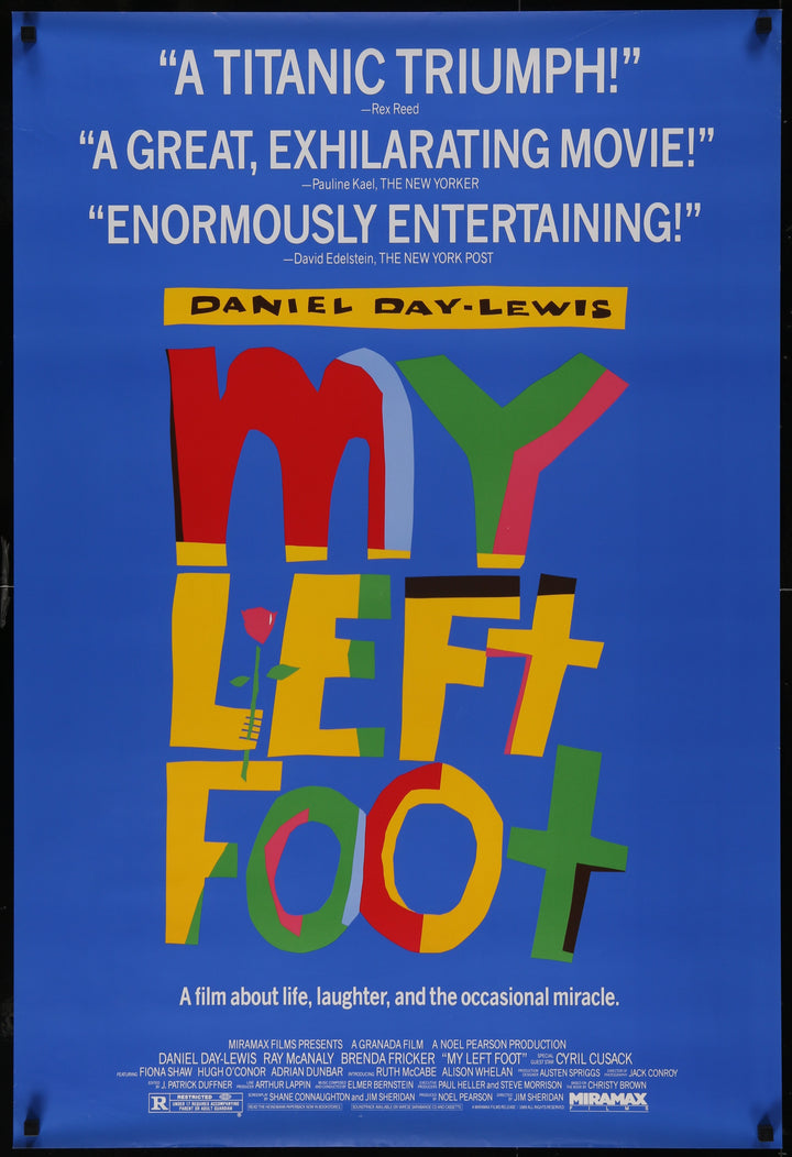 My Left Foot Original Movie Poster
