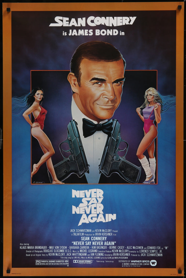 James Bond: Never Say Never Again Original Movie Poster