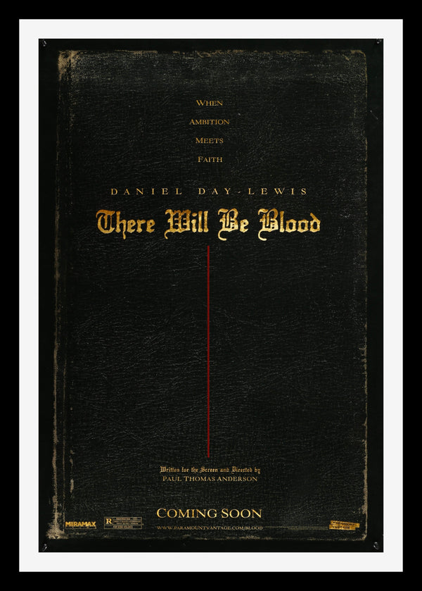 There Will Be Blood Original Movie Poster