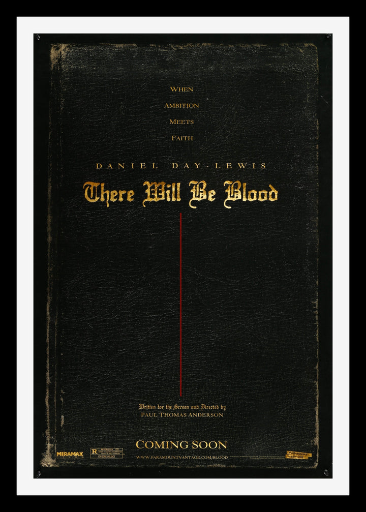 There Will Be Blood Original Movie Poster