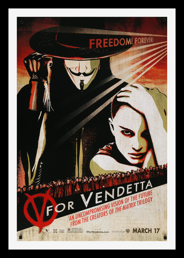 V for Vendetta Original Movie Poster